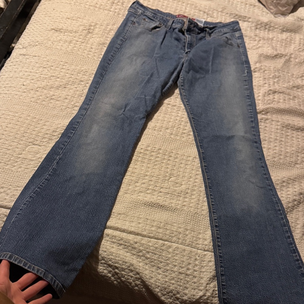Levi's Light Blue Flare Jeans